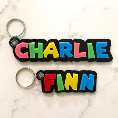 Personalized MARIO Inspired Acrylic Keychain