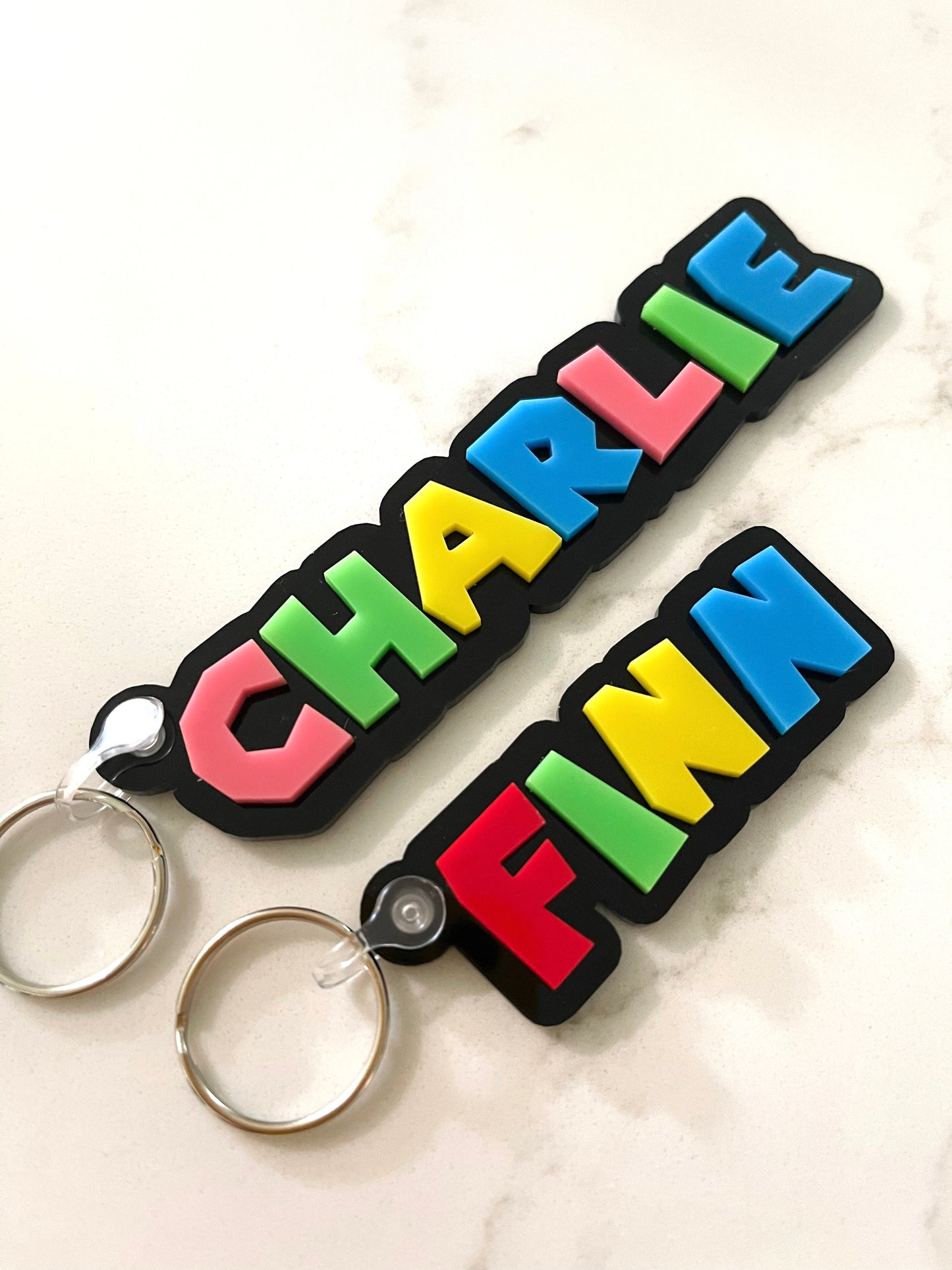 Personalized MARIO Inspired Acrylic Keychain