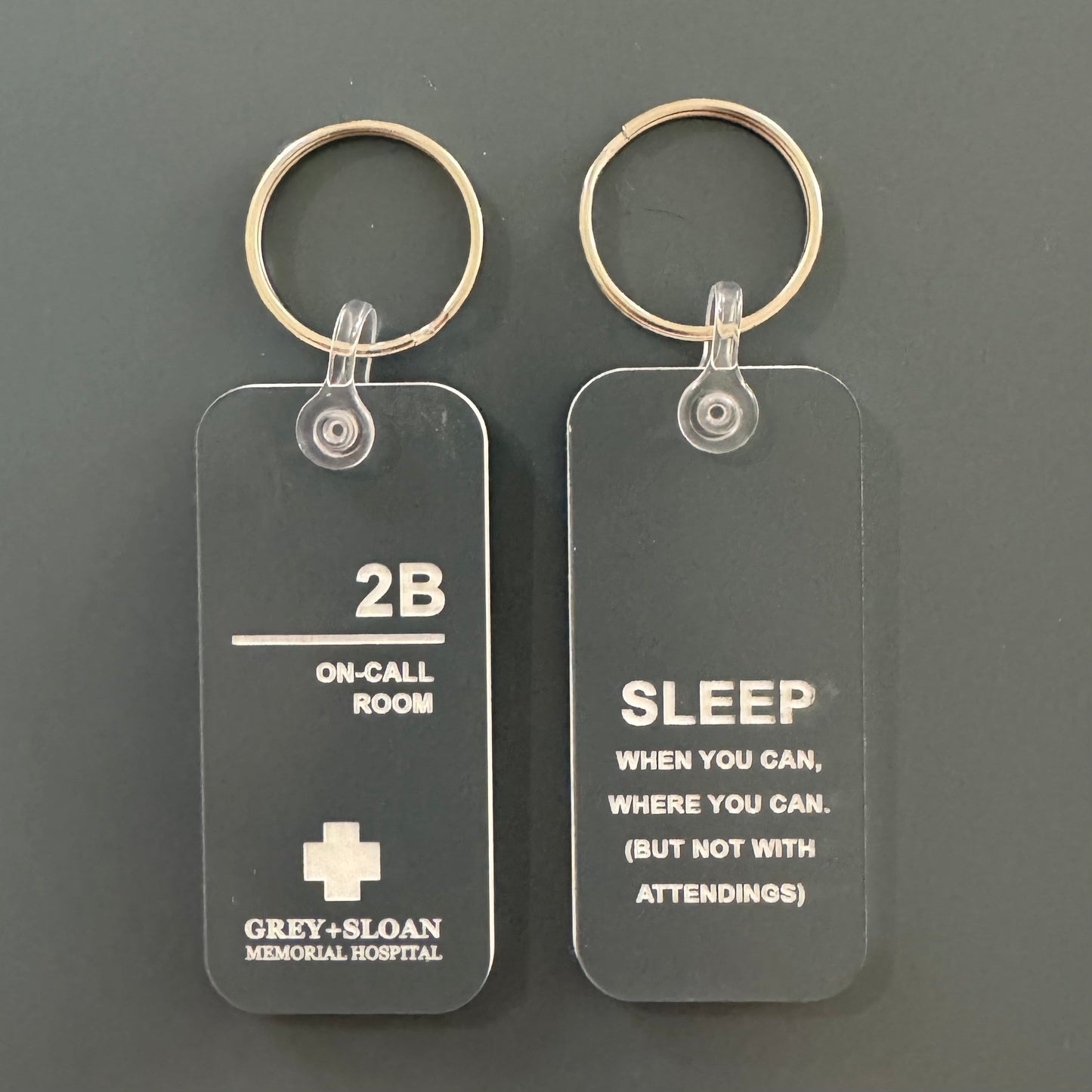 Grey's Anatomy - On Call Room keychain