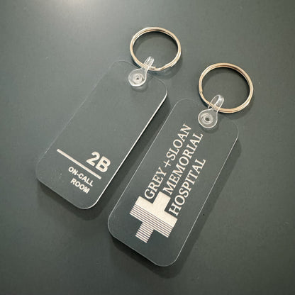 Grey's Anatomy - On Call Room keychain