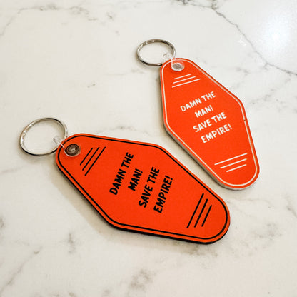 Empire Records | Retro Motel Keychain