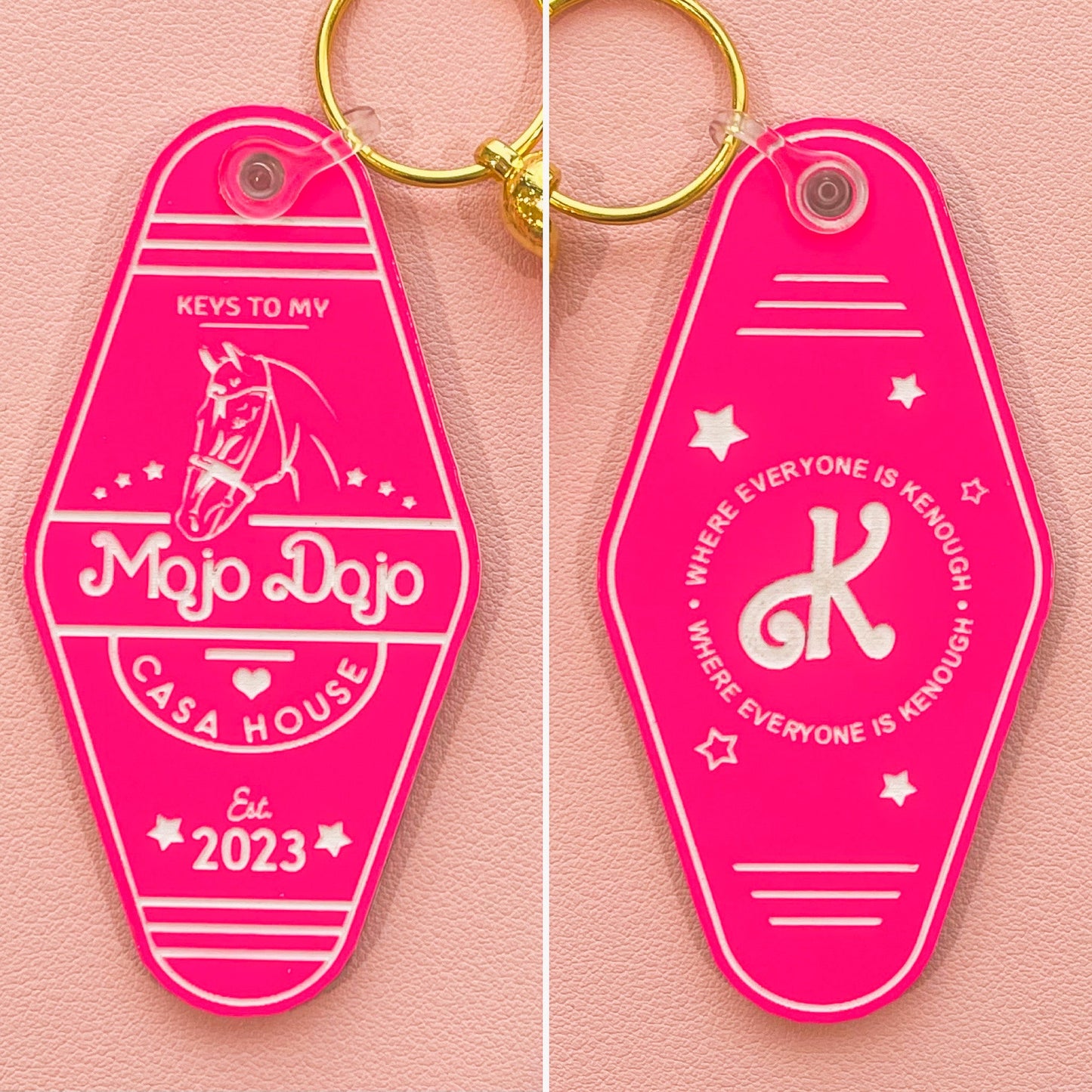 Mojo Dojo Casa House (Barbie) | Retro Motel Keychain