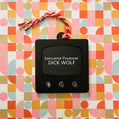 Dick Wolf - Christmas Ornament