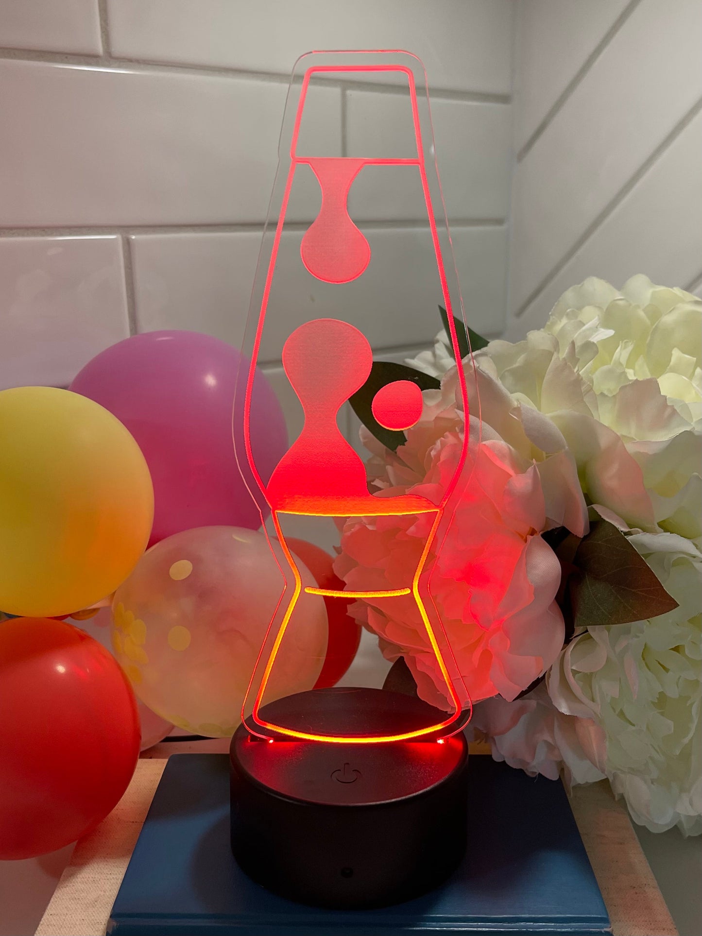 Lava Lamp Desk Lamp- 2-options availble | Acrylic Light