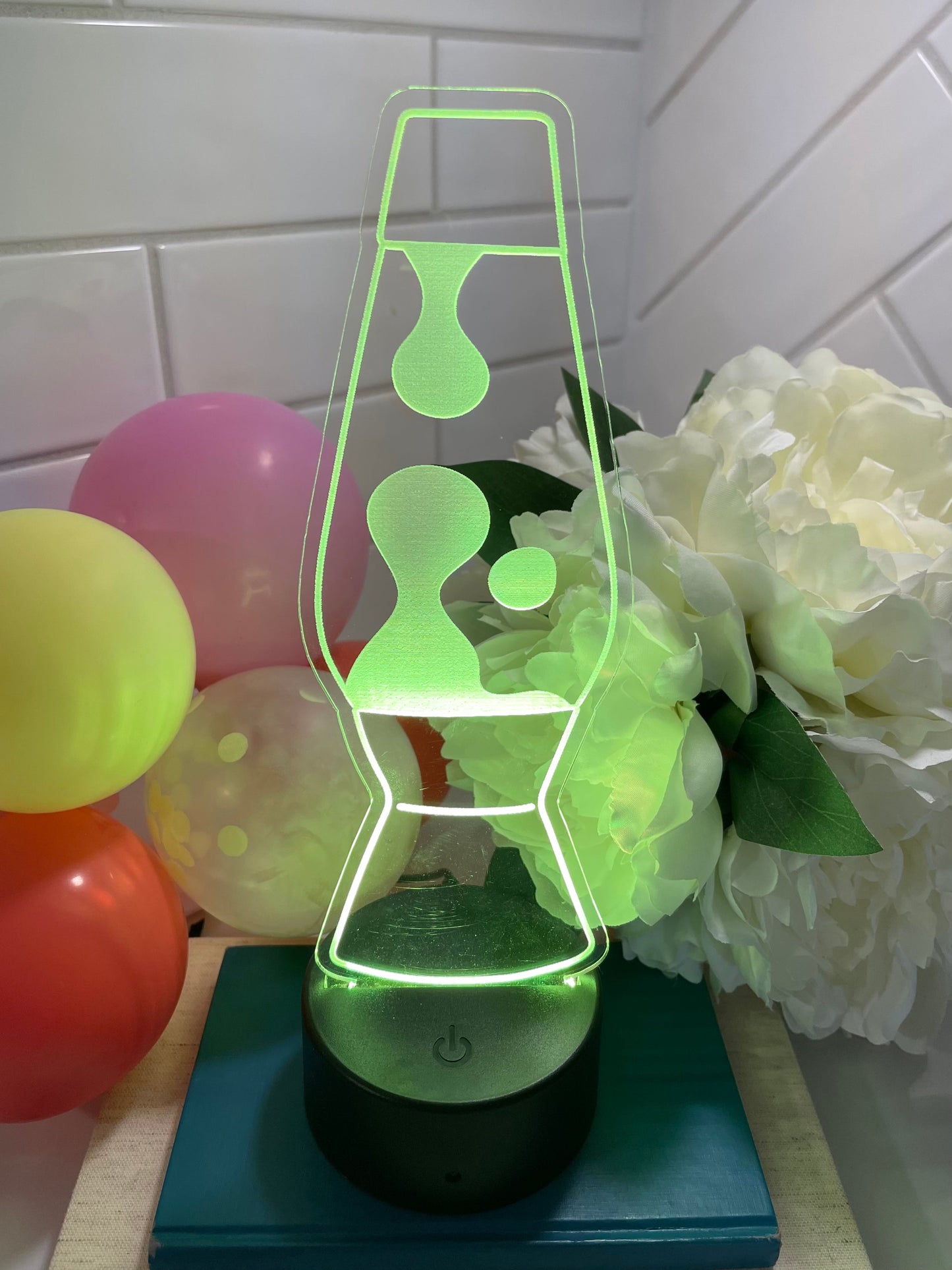 Lava Lamp Desk Lamp- 2-options availble | Acrylic Light