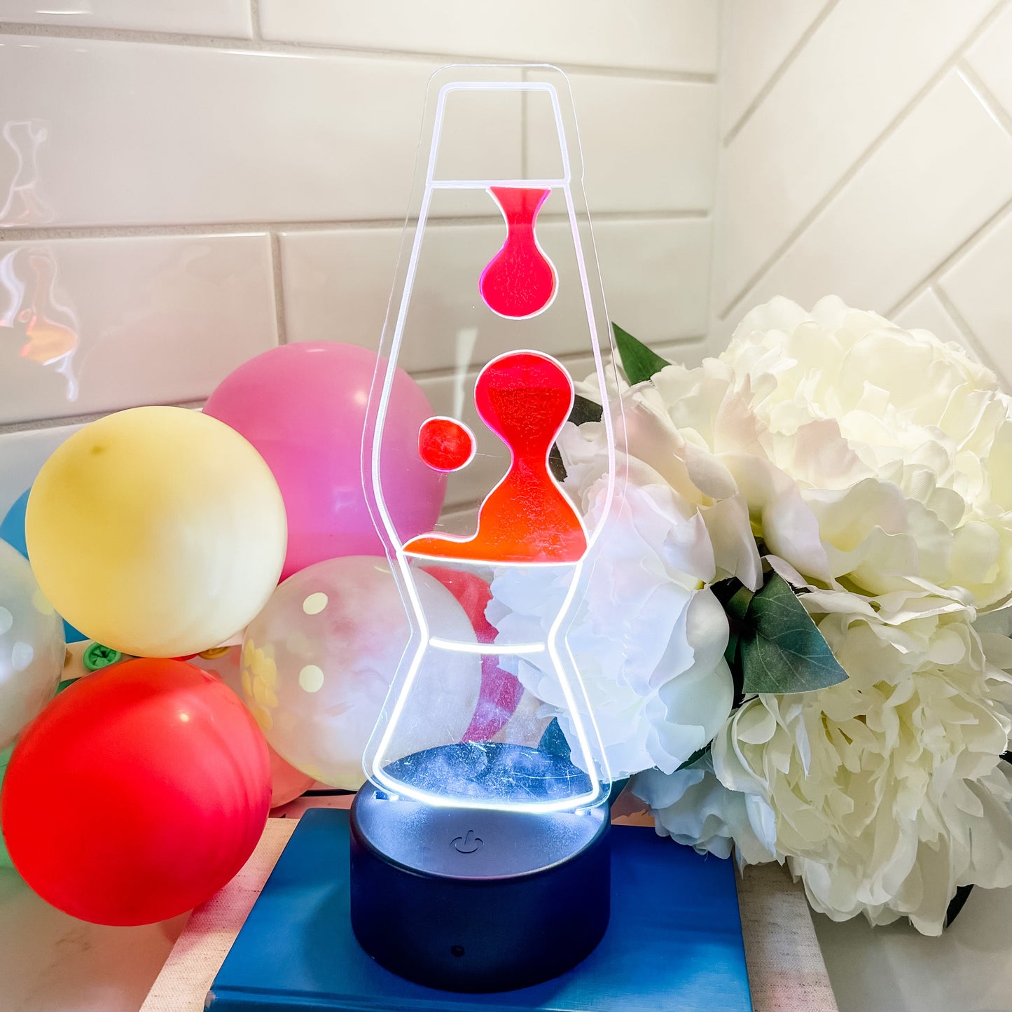 Lava Lamp Desk Lamp- 2-options availble | Acrylic Light